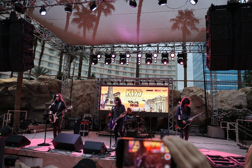 KISS KRUISE Land Locked in Vegas LasVegas USA Amerika