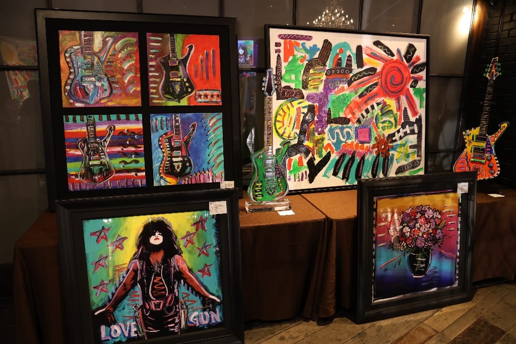 KISS KRUISE Land Locked in Vegas LasVegas USA Amerika Wentworth Gallery Paul Stanley