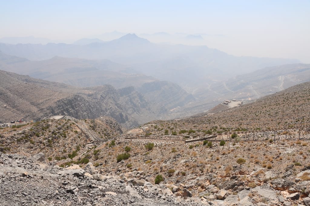 UAE VAE Woestijn Jebel Jais Jais Sledder