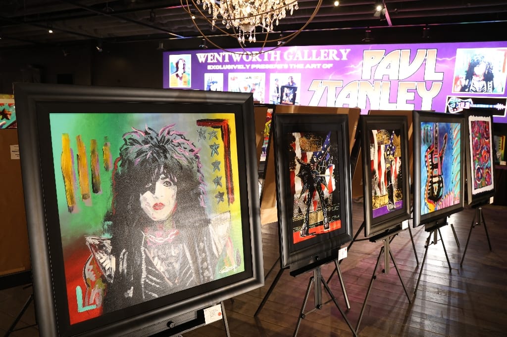 KISS KRUISE Land Locked in Vegas LasVegas USA Amerika Wentworth Gallery Paul Stanley