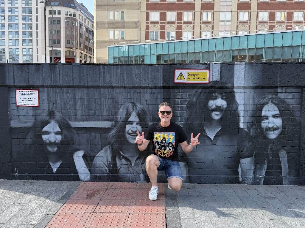 Black Sabbath Ozzy Osbourne Birmingham Engeland UK Back to the beginning