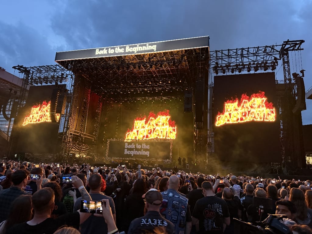 Black Sabbath Ozzy Osbourne Birmingham Engeland UK Back to the beginning