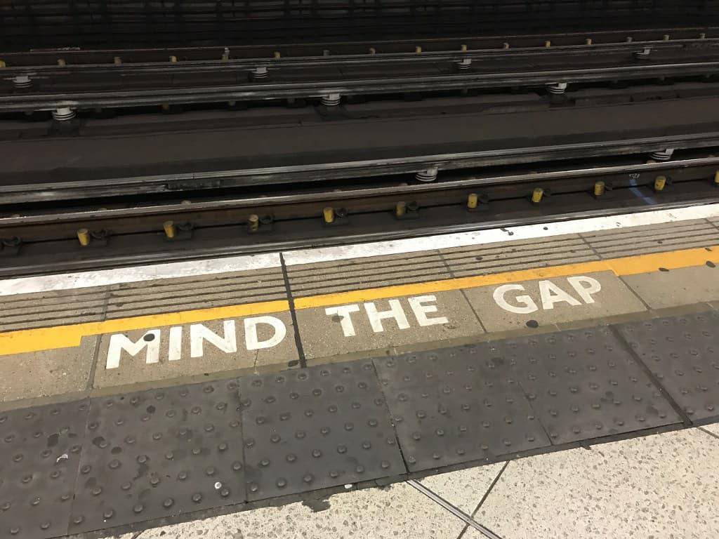 Mind de gap metro
