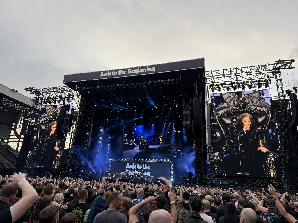 Black Sabbath Ozzy Osbourne Birmingham Engeland UK Back to the beginning