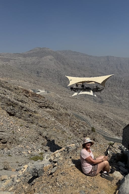 UAE VAE Woestijn Jebel Jais JaisFlight