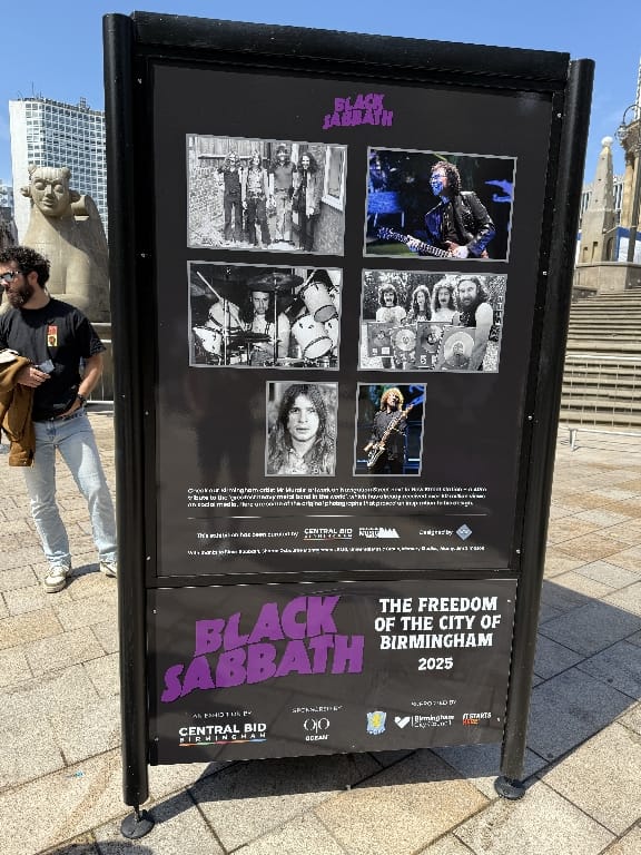Black Sabbath Ozzy Osbourne Birmingham Engeland UK Back to the beginning