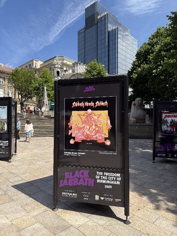 Black Sabbath Ozzy Osbourne Birmingham Engeland UK Back to the beginning