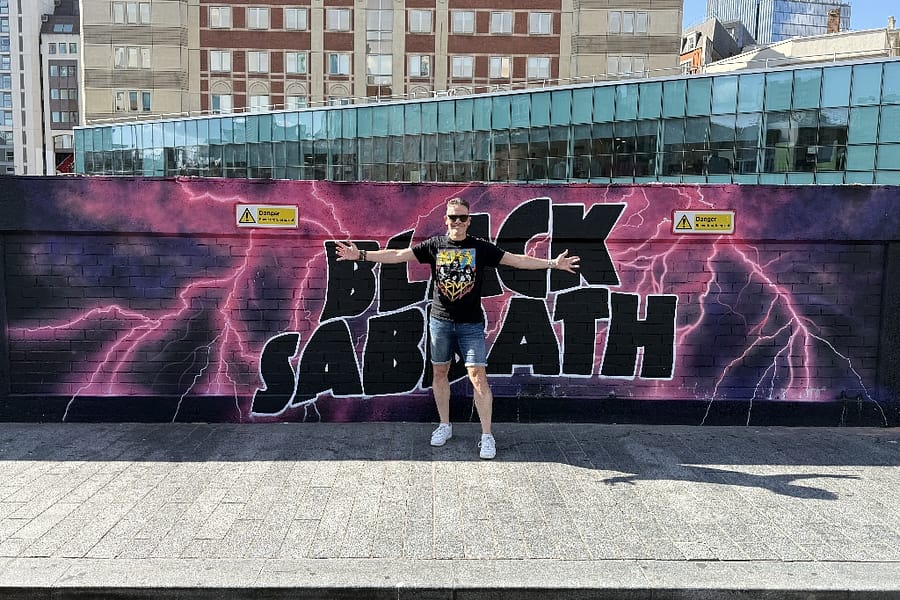 Black Sabbath Ozzy Osbourne Birmingham Engeland UK Back to the beginning